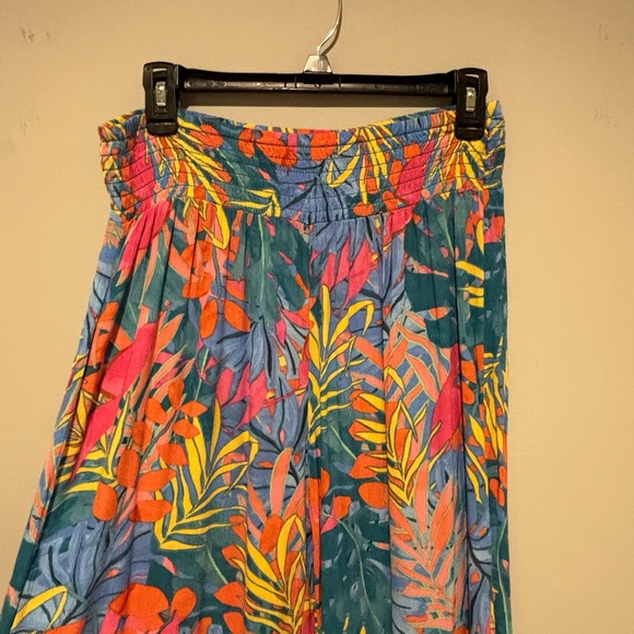 Women's Kona Sol Hawaiian Beaxh Cover Up Wide Leg Pants - Size Small NWOT - Picture 2 of 12